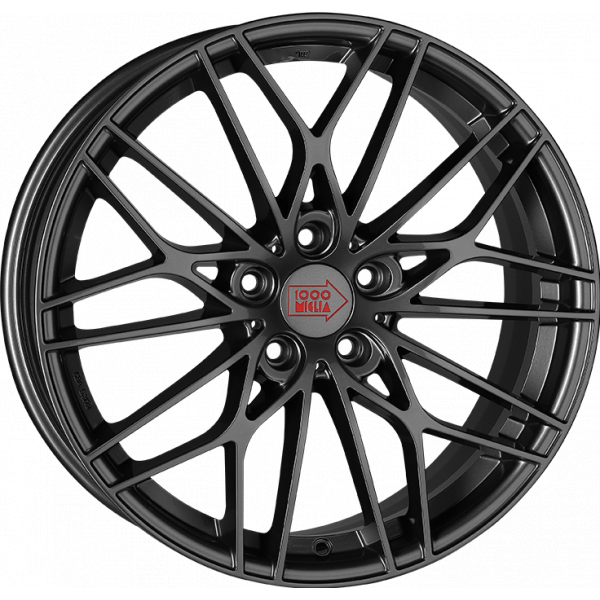 1000 Miglia MM1015 8 R19 PCD:5/114.3 ET:45 DIA:67.1 Dark Anthracite High Gloss