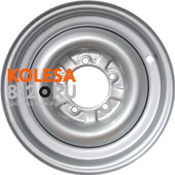 Accuride Wheels УАЗ 450 6 R15 PCD:5/139.7 ET:22 DIA:108.5 silver