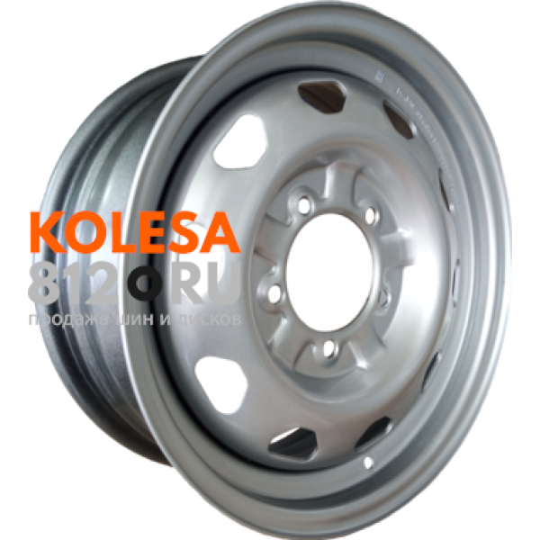 Accuride Wheels УАЗ Патриот/Хантер 6.5 R16 PCD:5/139.7 ET:40 DIA:108.5 silver