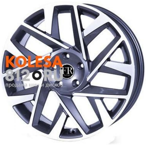 FR replica HND0113 7.5 R19 PCD:5/114.3 ET:49.5 DIA:67.1 Dark GMF