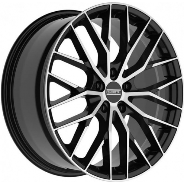 Fondmetal Makhai 10 R21 PCD:5/112 ET:31 DIA:66.5 Black Glossy Machined