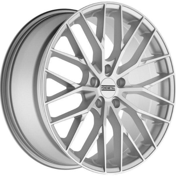 Fondmetal Makhai 8.5 R19 PCD:5/112 ET:25 DIA:66.5 Glossy Silver