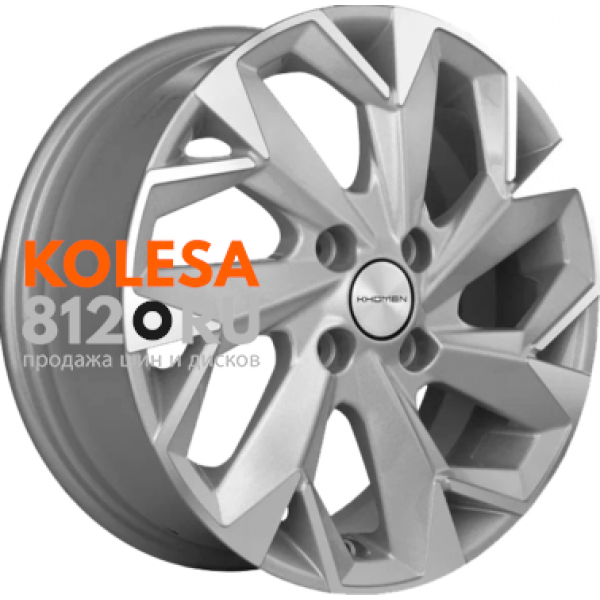 Khomen Wheels KHW1402 5.5 R14 PCD:4/100 ET:38 DIA:67.1 F-Silver-FP