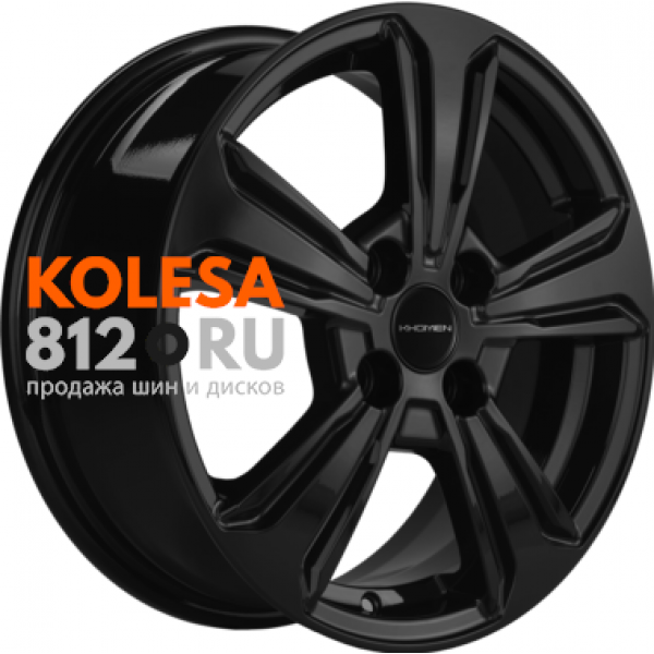 Khomen Wheels KHW1502 6 R15 PCD:4/100 ET:45 DIA:56.6 black