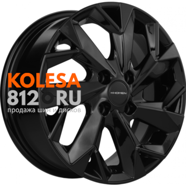 Khomen Wheels KHW1508 6 R15 PCD:4/100 ET:45 DIA:56.6 black