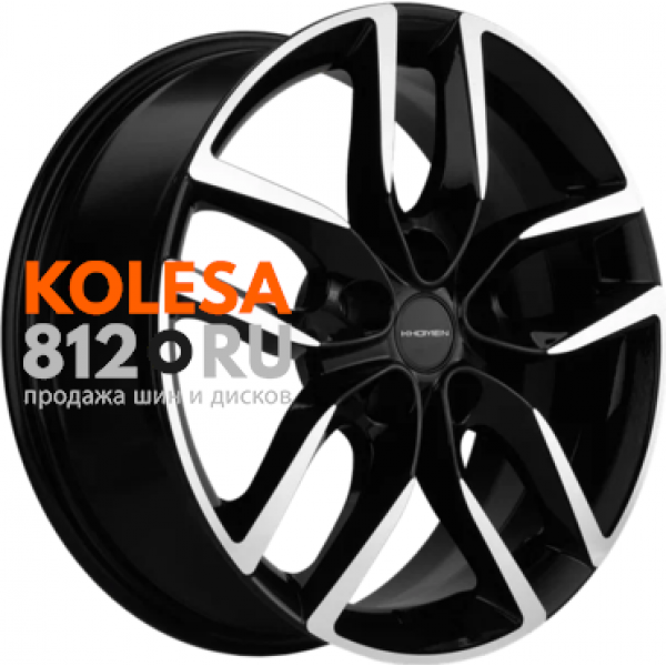 Khomen Wheels KHW1708 (Chery tiggo 7pro) 6.5 R17 PCD:5/108 ET:33 DIA:60.1 Black-FP