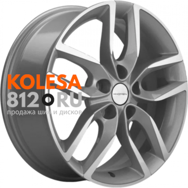 Khomen Wheels KHW1708 (Chery tiggo 7pro) 6.5 R17 PCD:5/108 ET:33 DIA:60.1 F-Silver-FP