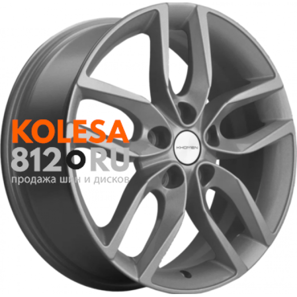 Khomen Wheels KHW1708 6.5 R17 PCD:5/114.3 ET:40 DIA:64.1 F-Silver