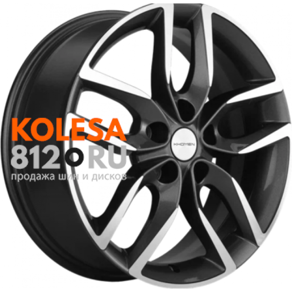 Khomen Wheels KHW1708 6.5 R17 PCD:5/114.3 ET:40 DIA:64.1 Gray-FP