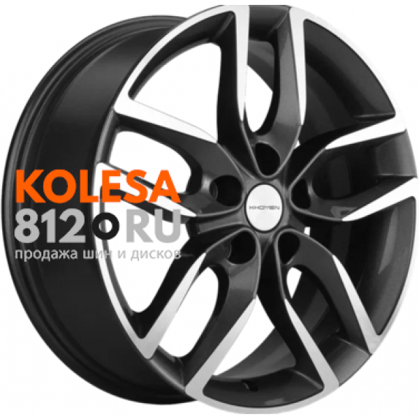 Khomen Wheels KHW1708 6.5 R17 PCD:5/114.3 ET:37 DIA:66.5 Gray-FP