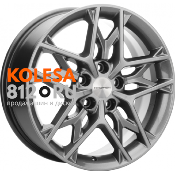 Khomen Wheels KHW1709 7 R17 PCD:5/114.3 ET:43.5 DIA:67.1 Gray