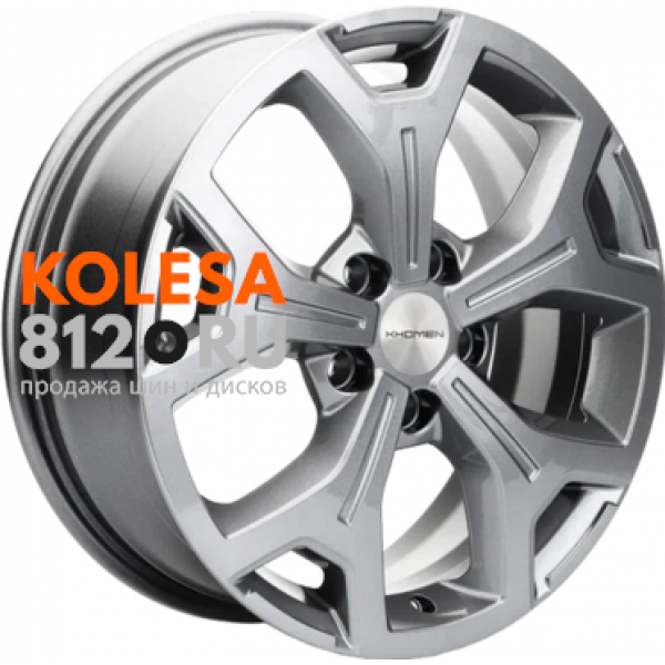 Khomen Wheels KHW1710 6.5 R17 PCD:5/114.3 ET:40 DIA:64.1 Gray