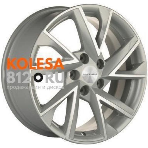 Khomen Wheels KHW1714 7 R17 PCD:5/114.3 ET:45 DIA:60.1 F-Silver-FP