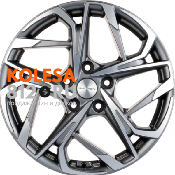 Khomen Wheels KHW1716 7 R17 PCD:5/114.3 ET:45 DIA:60.1 Gray-FP