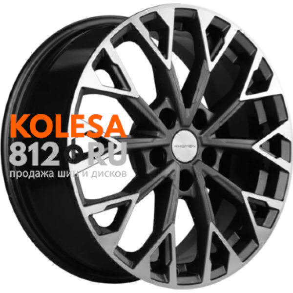 Khomen Wheels KHW1718 7 R17 PCD:5/114.3 ET:45 DIA:66.1 Gray-FP