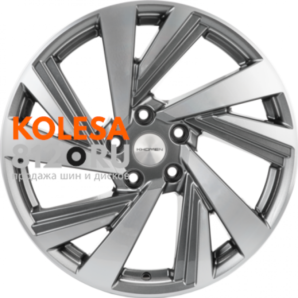 Khomen Wheels KHW1801 7.5 R18 PCD:5/114.3 ET:45 DIA:67.1 Gray-FP