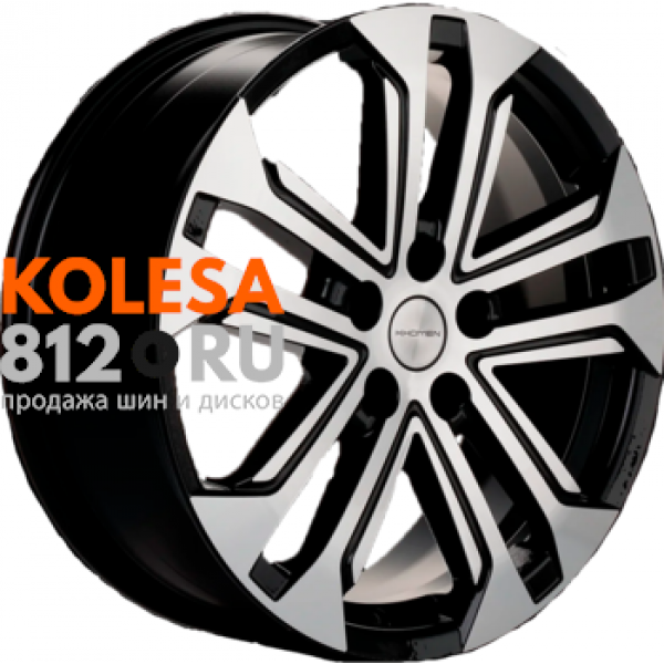 Khomen Wheels KHW1803 7 R18 PCD:5/108 ET:40 DIA:60.1 Black-FP