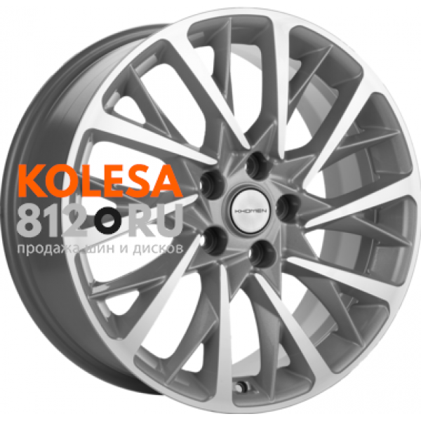 Khomen Wheels KHW1804 7.5 R18 PCD:5/114.3 ET:45 DIA:60.1 F-Silver-FP