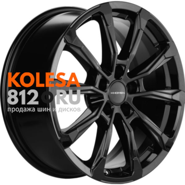 Khomen Wheels KHW1808 7.5 R18 PCD:5/114.3 ET:53 DIA:54.1 black