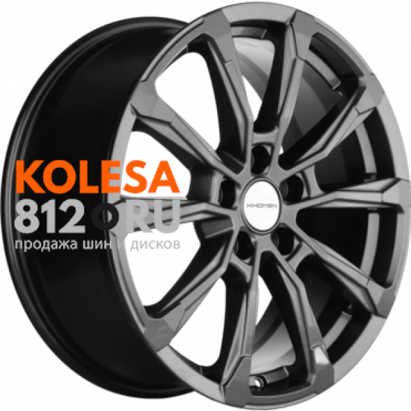 Khomen Wheels KHW1808 7.5 R18 PCD:5/114.3 ET:40 DIA:64.1 Gray