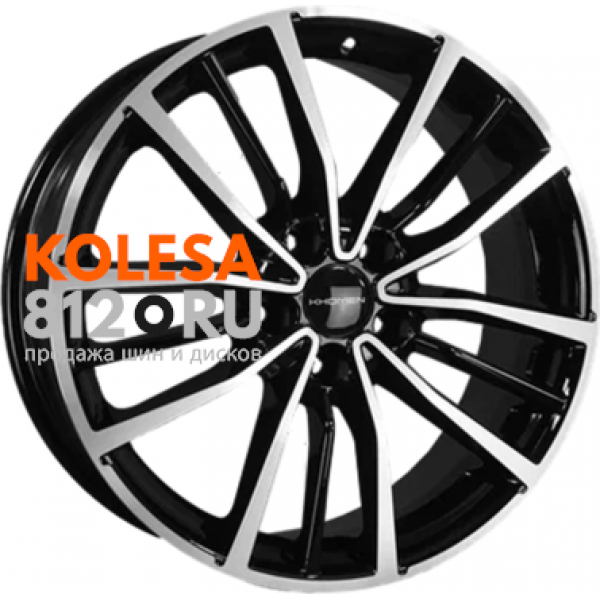 Khomen Wheels KHW1812 7 R18 PCD:5/114.3 ET:37 DIA:66.5 Black-FP