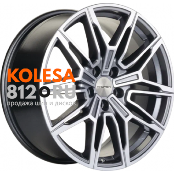 Khomen Wheels KHW1904 8.5 R19 PCD:5/112 ET:30 DIA:66.6 Gray-FP