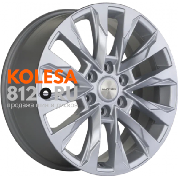 Khomen Wheels KHW2010 8 R20 PCD:6/114.3 ET:40 DIA:67.1 Brilliant silver