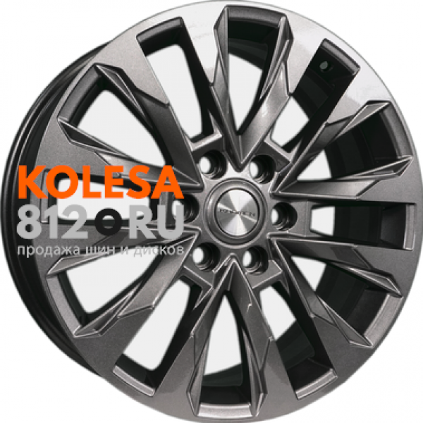 Khomen Wheels KHW2010 8 R20 PCD:6/139.7 ET:60 DIA:95.1 Gray