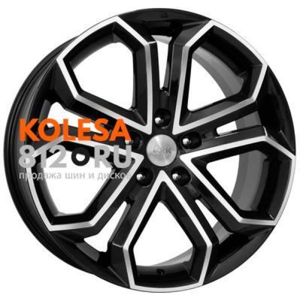 КиК Пандора 8.5 R19 PCD:5/115 ET:40 DIA:70.2 Алмаз Черный