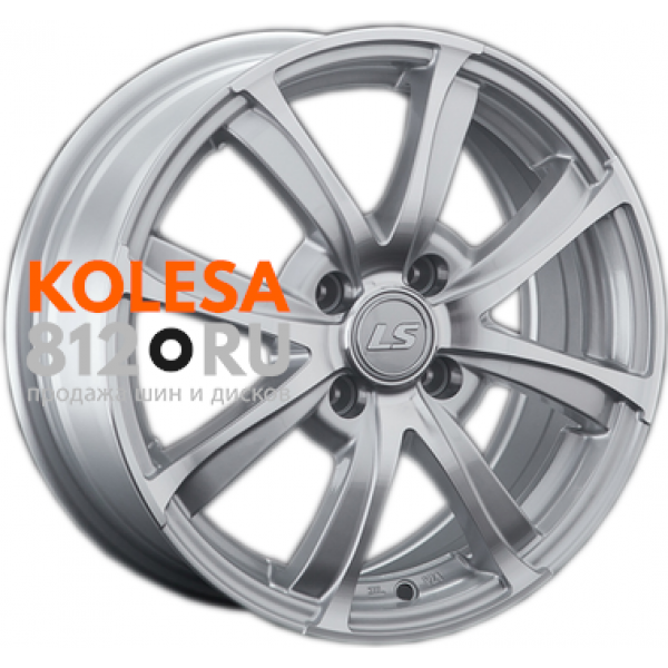 LS Wheels 313 6 R15 PCD:4/100 ET:50 DIA:60.1 Sil