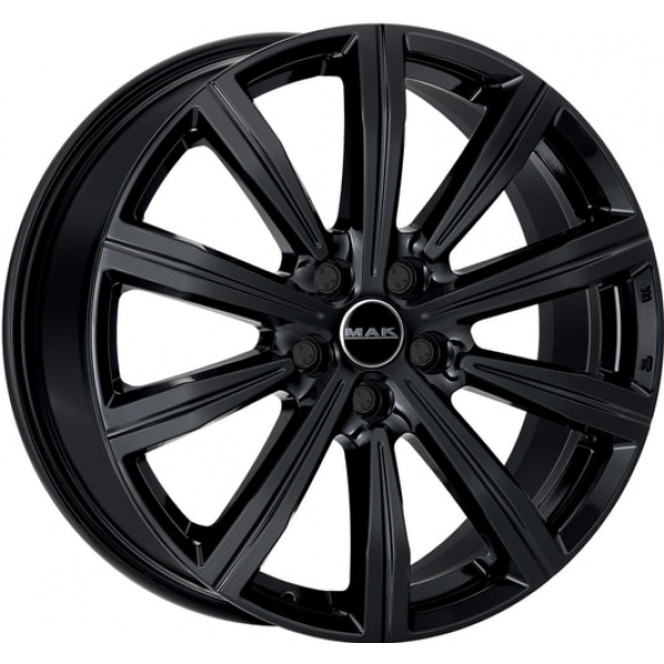 Mak Birmingham 9.5 R22 PCD:5/120 ET:43 DIA:72.6 gloss black