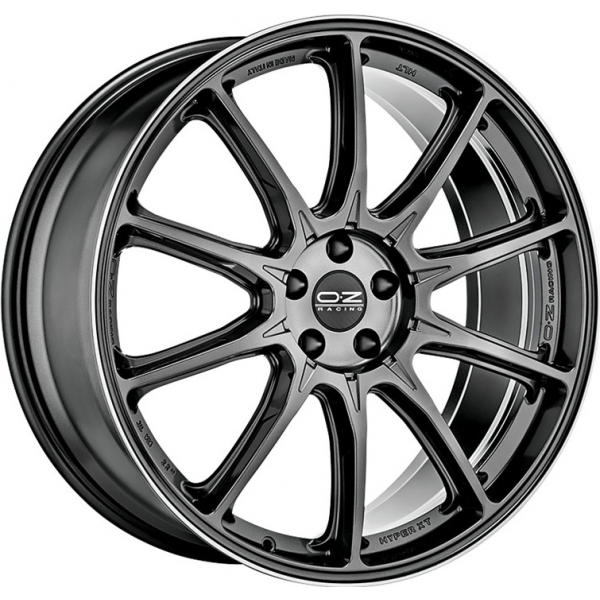 OZ Racing Hyper XT HLT 10.5 R20 PCD:5/112 ET:18 DIA:66.46 Star Graphite Diamond Lip