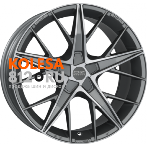 OZ Racing Quaranta 5 8.5 R19 PCD:5/120 ET:34 DIA:79 GRIGIO CORSA DIAMOND CUT