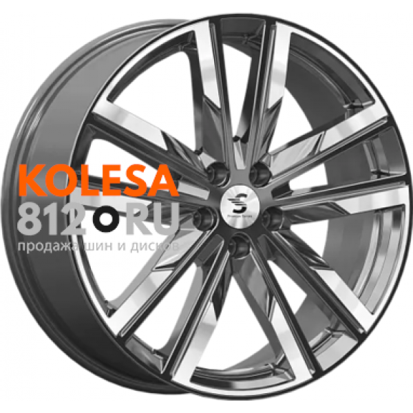 Premium Series КР014 8 R20 PCD:5/108 ET:36 DIA:65.1 Diamond Gloss Graphite