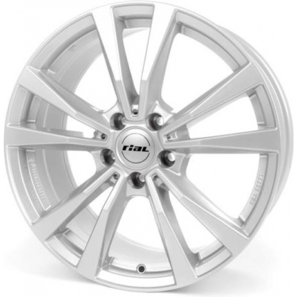 Rial M12X 9 R20 PCD:5/112 ET:48 DIA:66.5 Polar silver