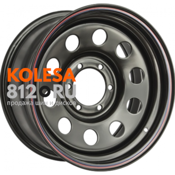 ZEPP 4x4 Nissan Navara D40 3.0TD Semicircle 8 R17 PCD:6/114.3 ET:-10 DIA:66.1 gloss black